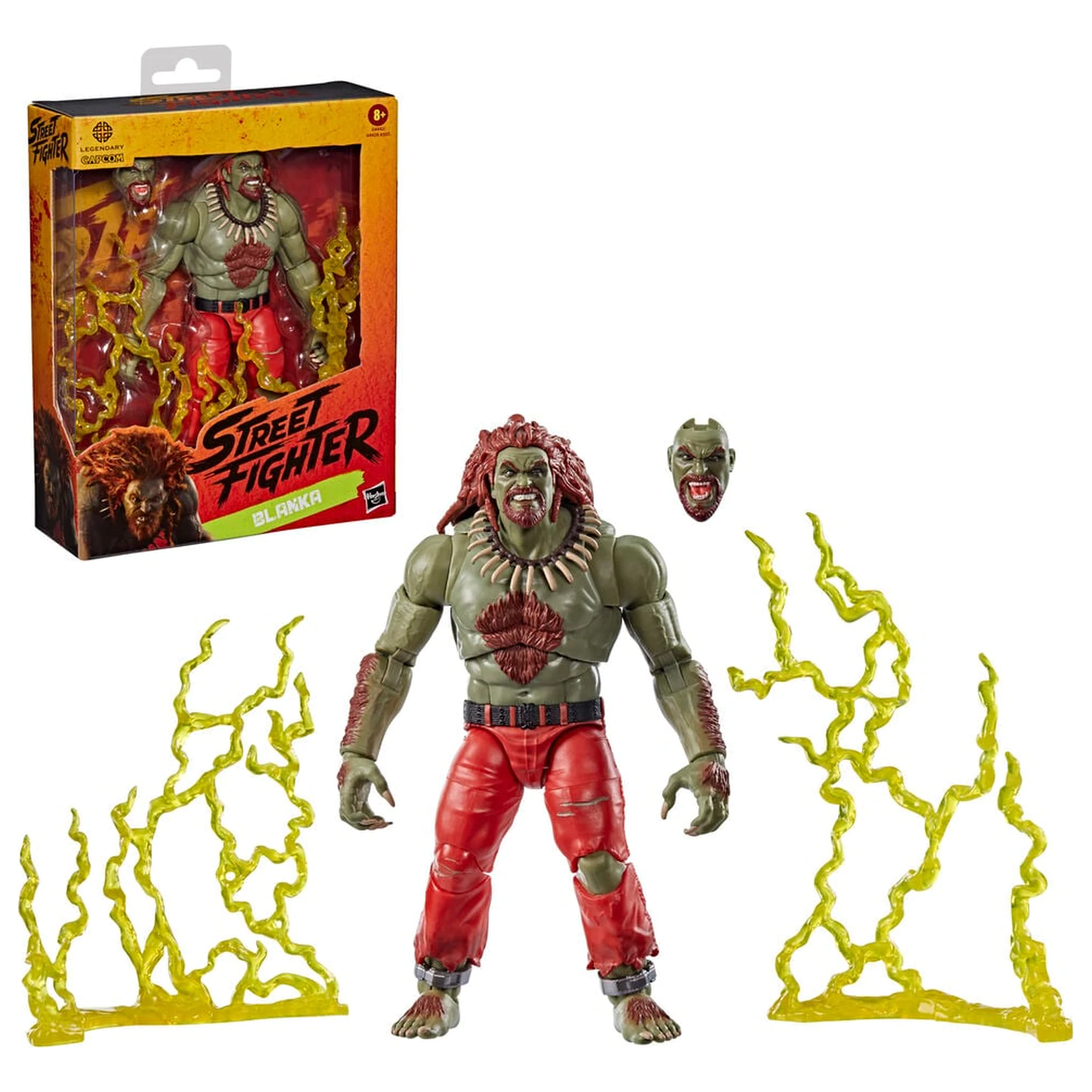 Street Fighter Blanka Figur 15cm Produktfoto