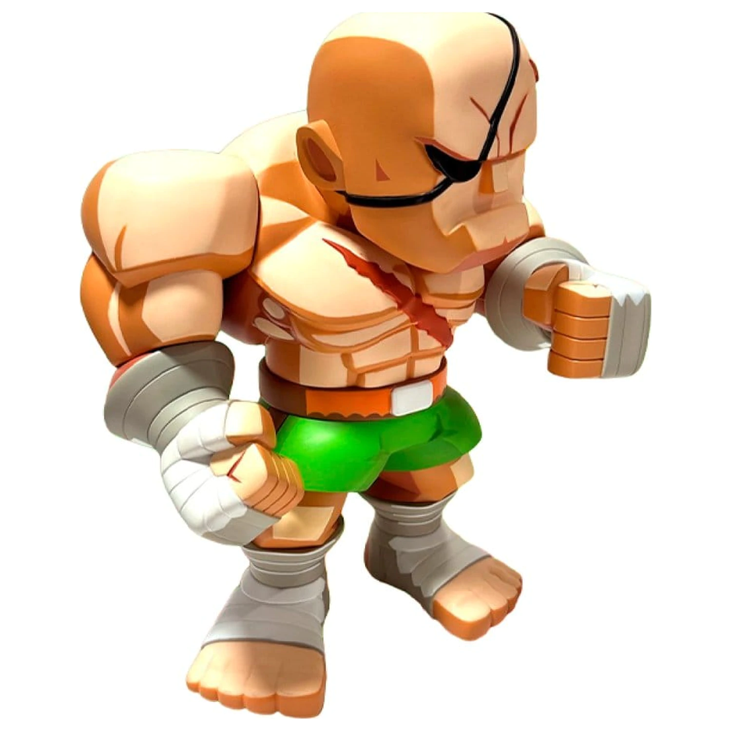 Street Fighter Bulkyz Vinyl Figur Sagat 30 cm Produktfoto