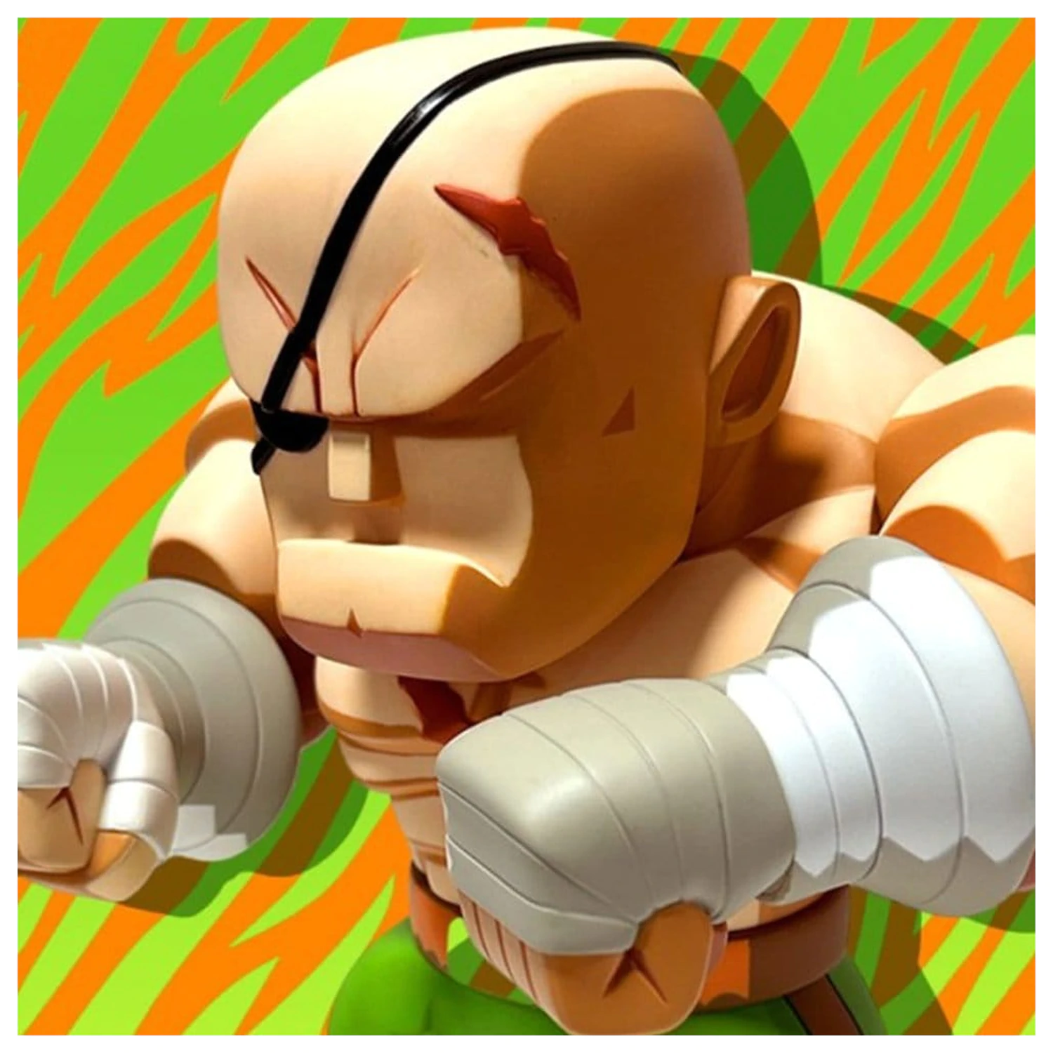 Street Fighter Bulkyz Vinyl Figur Sagat 30 cm Produktfoto