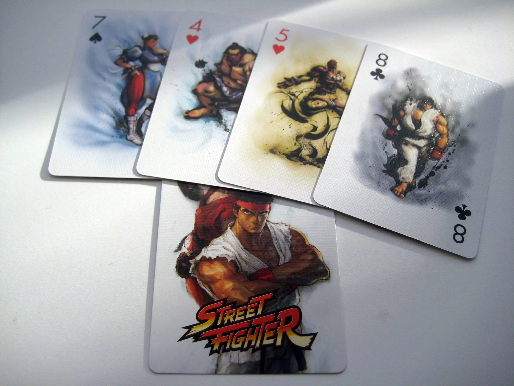 Street Fighter Spielkarten Characters termékfotó