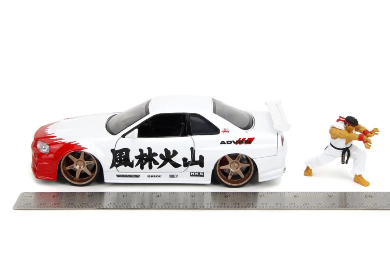 Street Fighter Diecast Modell 1/24 Nissan Skyline GTR termékfotó