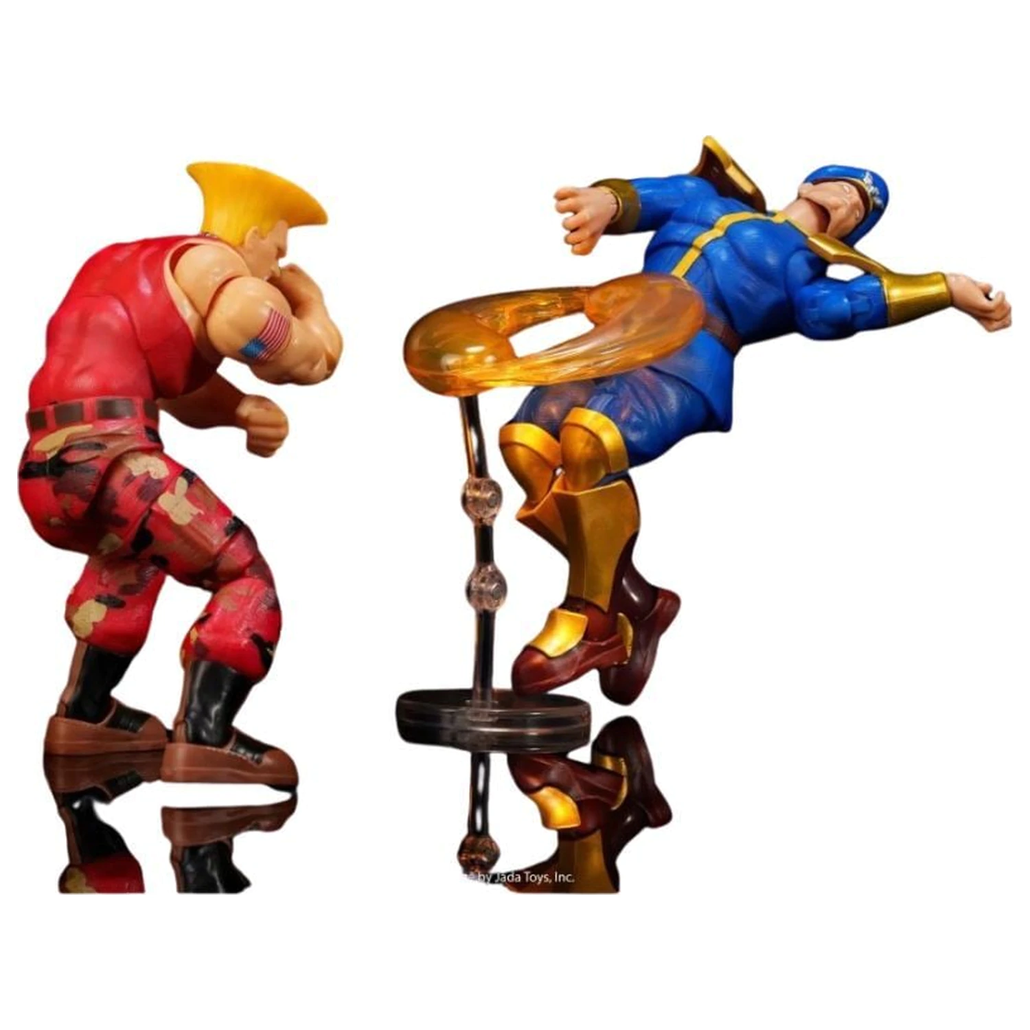 Street Fighter II Guile y Bison Pack 2 Figuren 15 cm Produktfoto