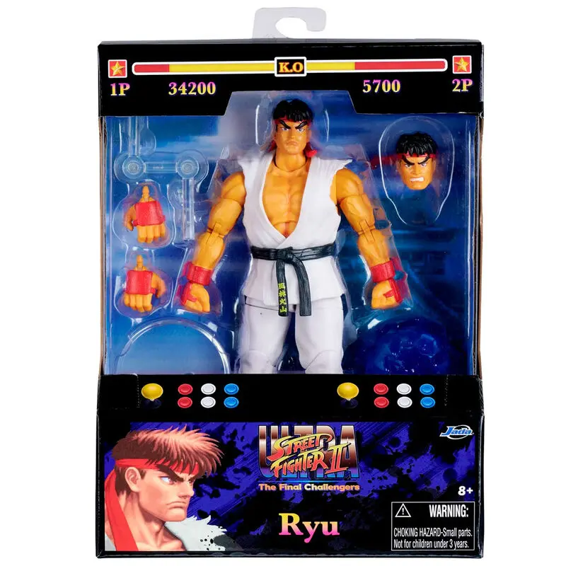 Street Fighter II Ryu Figur 15cm termékfotó