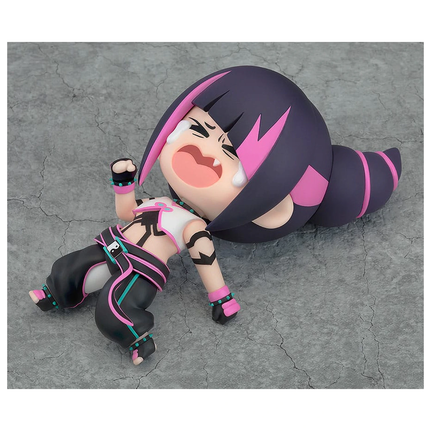 Street Fighter Nendoroid Actionfigur Juri-chan 10 cm Produktfoto