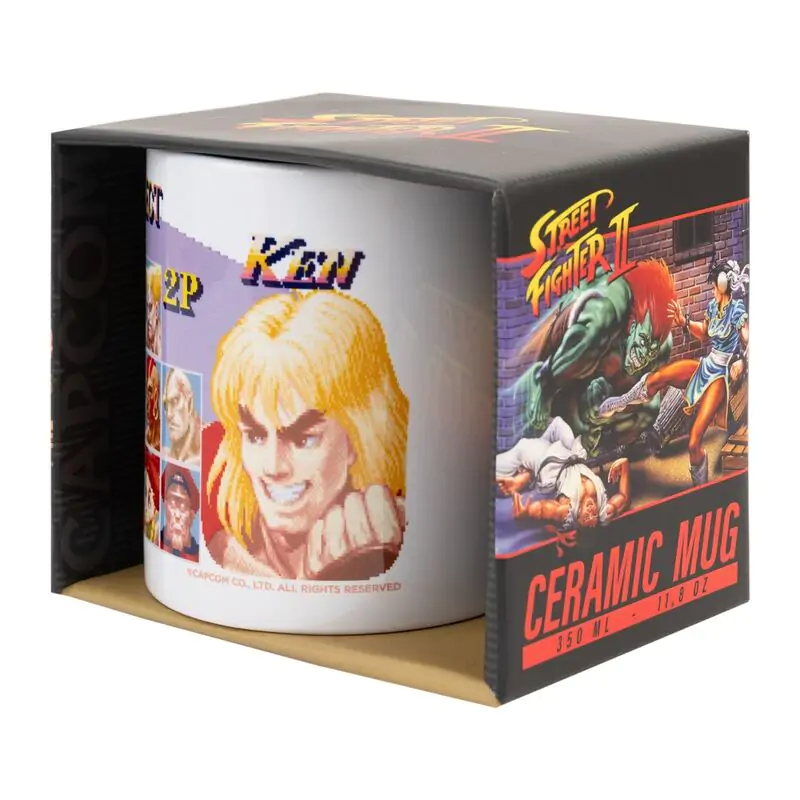 Street Fighter Player Select Tasse 350ml termékfotó