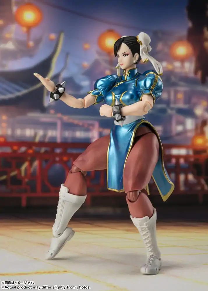 Street Fighter S.H. Figuarts Actionfigur Chun-Li (Outfit 2) 15 cm termékfotó