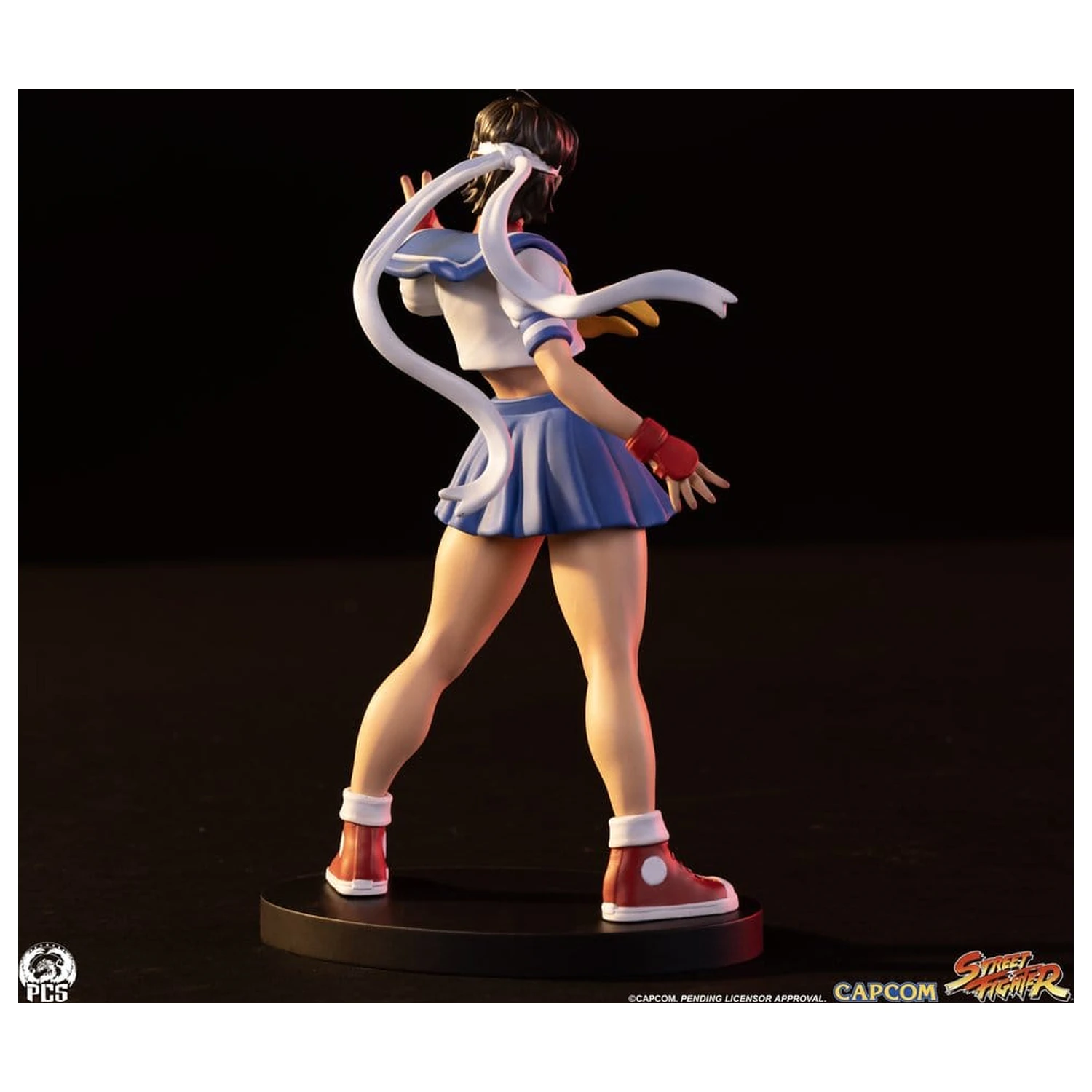Street Fighter Street Jam Statuen 1/10 Sakura & Sodom 22 Zentimeter Produktfoto