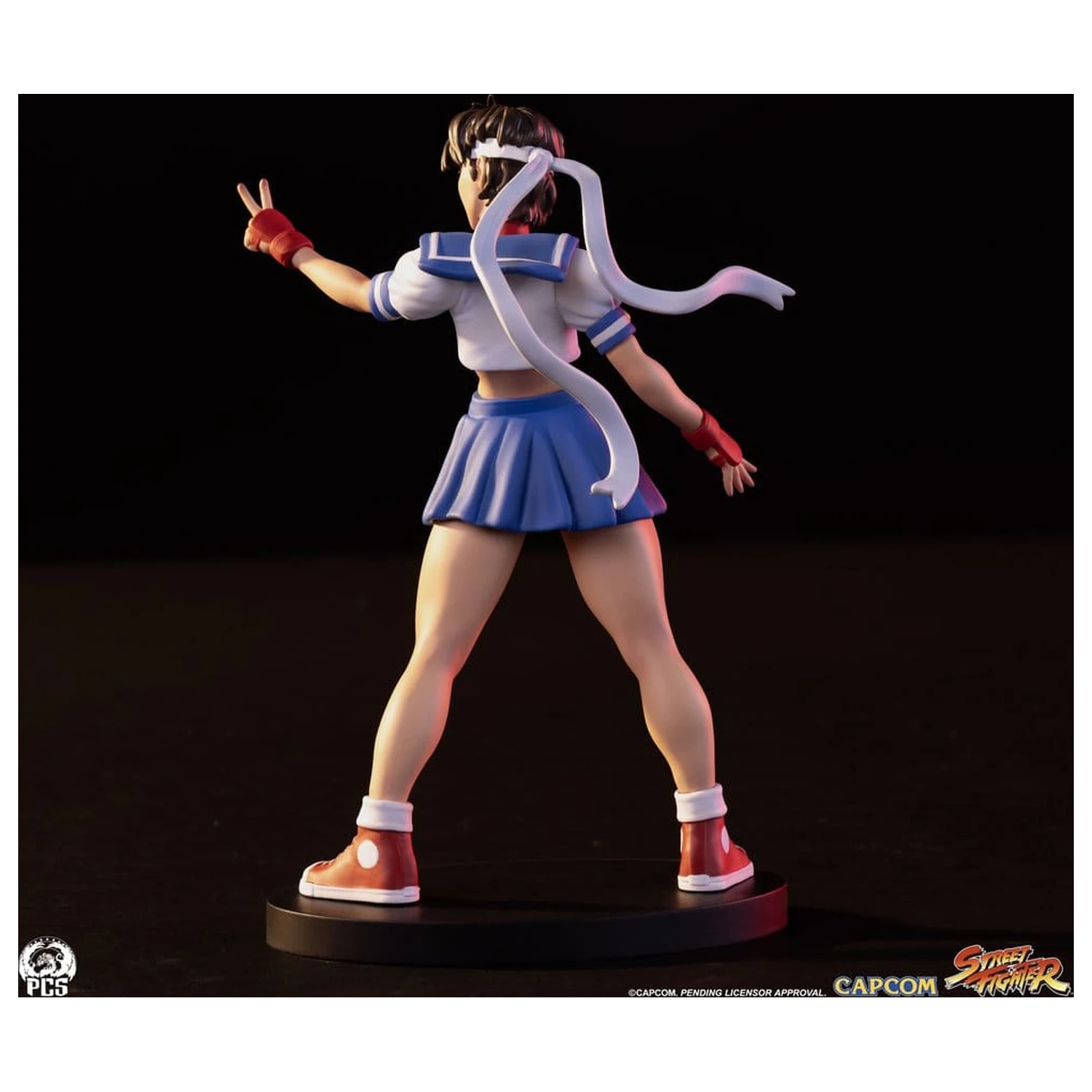 Street Fighter Street Jam Statuen 1/10 Sakura & Sodom 22 Zentimeter Produktfoto