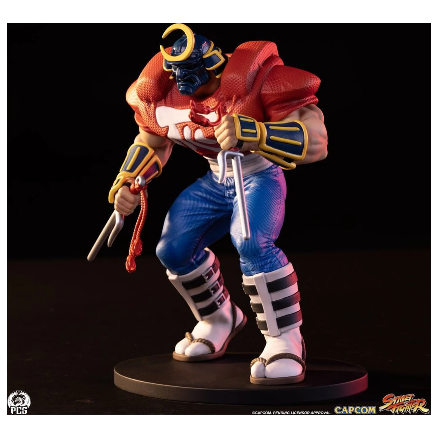 Street Fighter Street Jam Statuen 1/10 Sakura & Sodom 22 Zentimeter Produktfoto