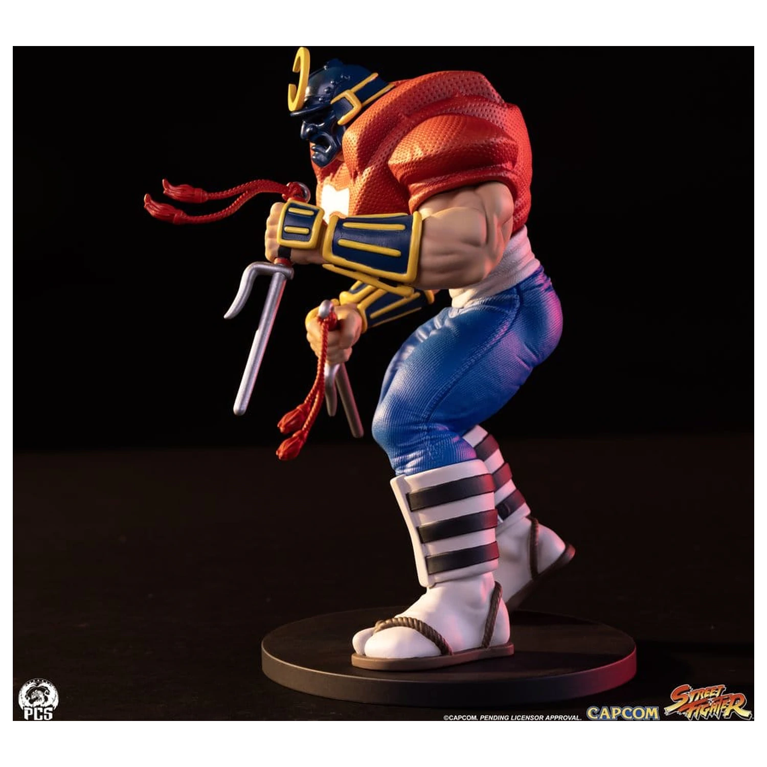 Street Fighter Street Jam Statuen 1/10 Sakura & Sodom 22 Zentimeter Produktfoto