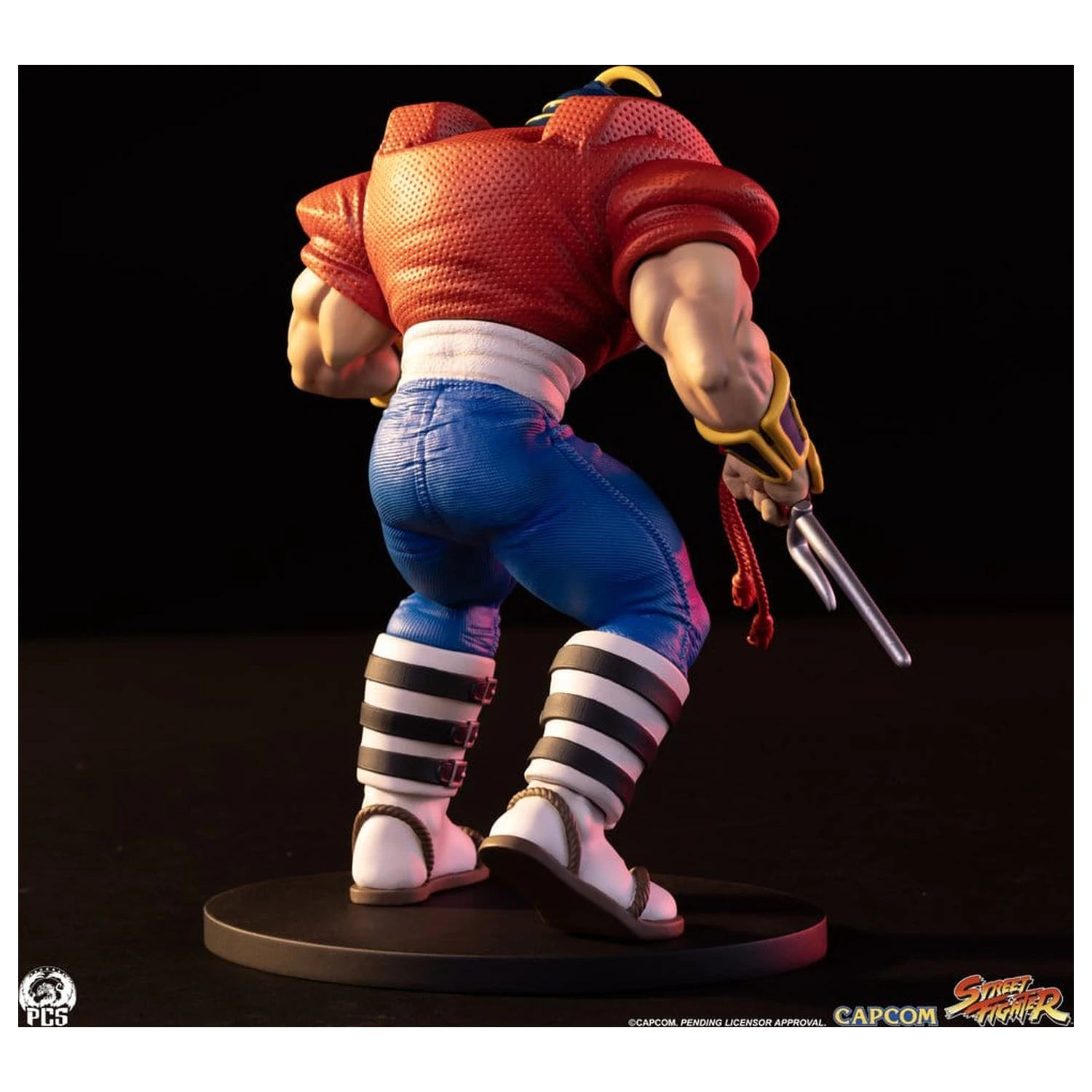 Street Fighter Street Jam Statuen 1/10 Sakura & Sodom 22 Zentimeter Produktfoto
