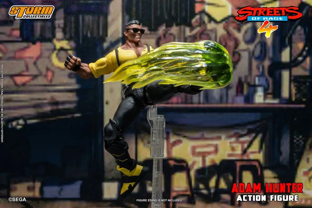 Streets of Rage 4 Actionfigur 1/12 Adam Hunter 18 cm Produktfoto