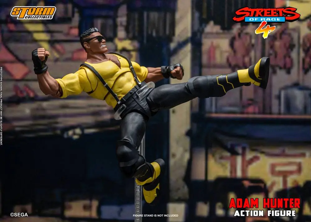 Streets of Rage 4 Actionfigur 1/12 Adam Hunter 18 cm Produktfoto