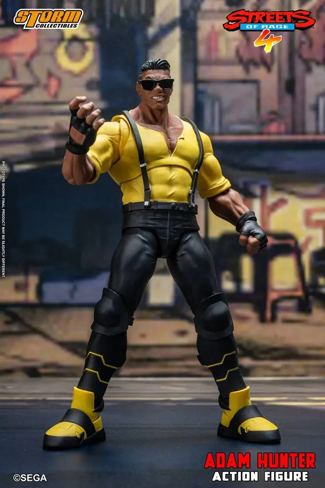Streets of Rage 4 Actionfigur 1/12 Adam Hunter 18 cm Produktfoto