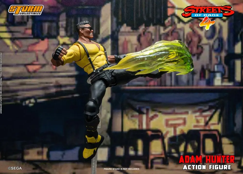Streets of Rage 4 Actionfigur 1/12 Adam Hunter 18 cm Produktfoto