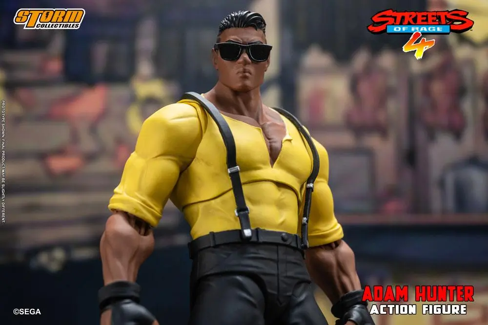 Streets of Rage 4 Actionfigur 1/12 Adam Hunter 18 cm Produktfoto