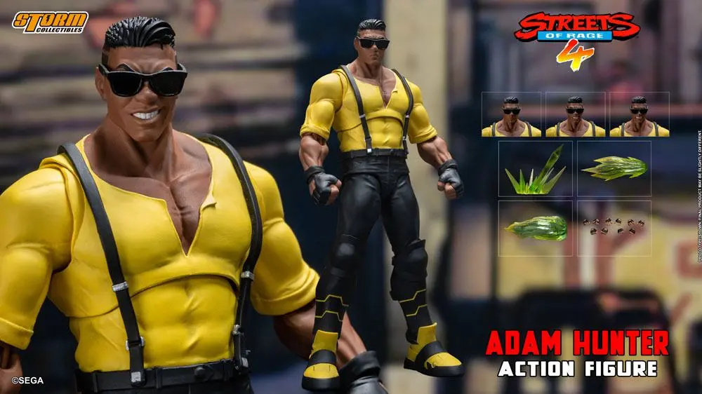Streets of Rage 4 Actionfigur 1/12 Adam Hunter 18 cm Produktfoto