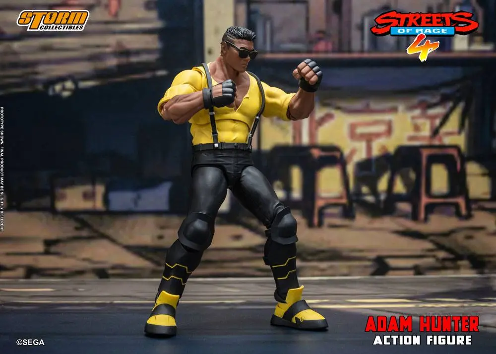 Streets of Rage 4 Actionfigur 1/12 Adam Hunter 18 cm Produktfoto