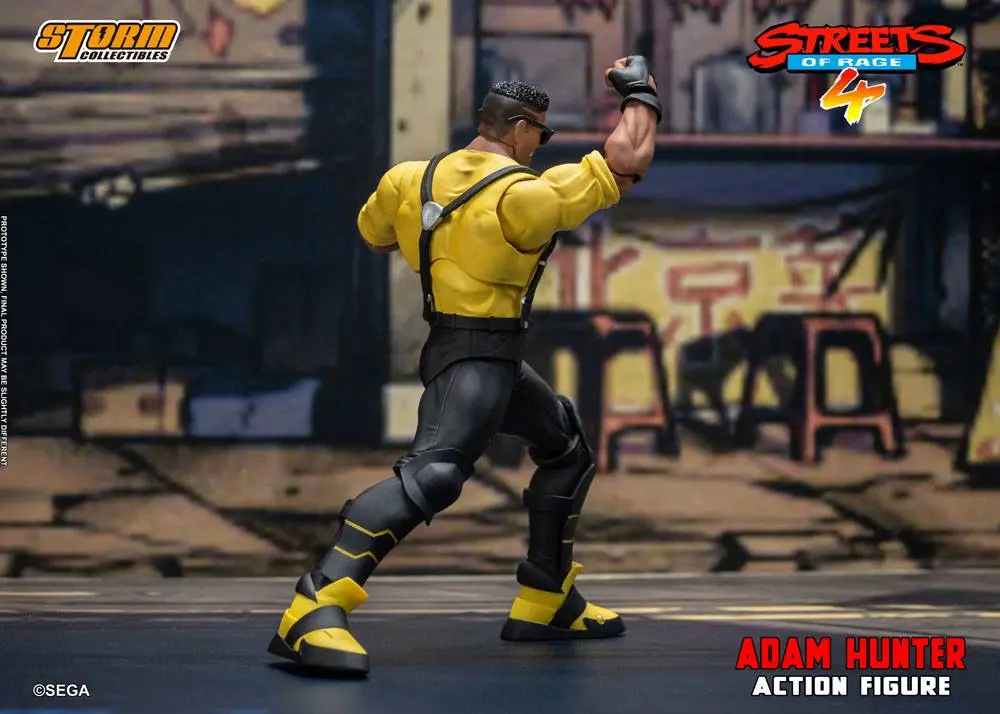 Streets of Rage 4 Actionfigur 1/12 Adam Hunter 18 cm Produktfoto