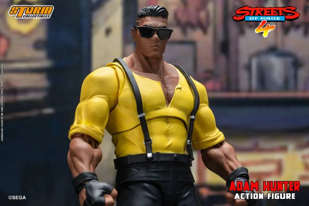 Streets of Rage 4 Actionfigur 1/12 Adam Hunter 18 cm Produktfoto