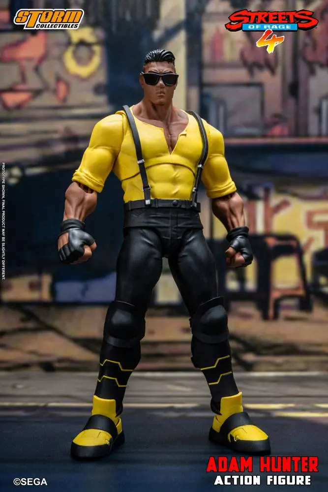 Streets of Rage 4 Actionfigur 1/12 Adam Hunter 18 cm Produktfoto