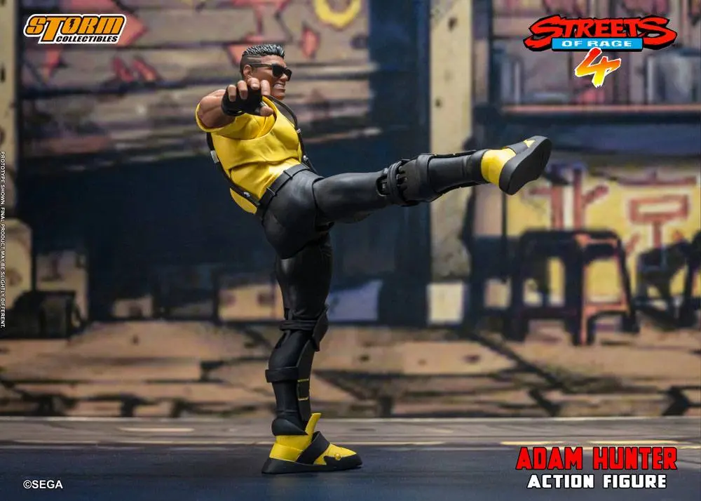Streets of Rage 4 Actionfigur 1/12 Adam Hunter 18 cm Produktfoto