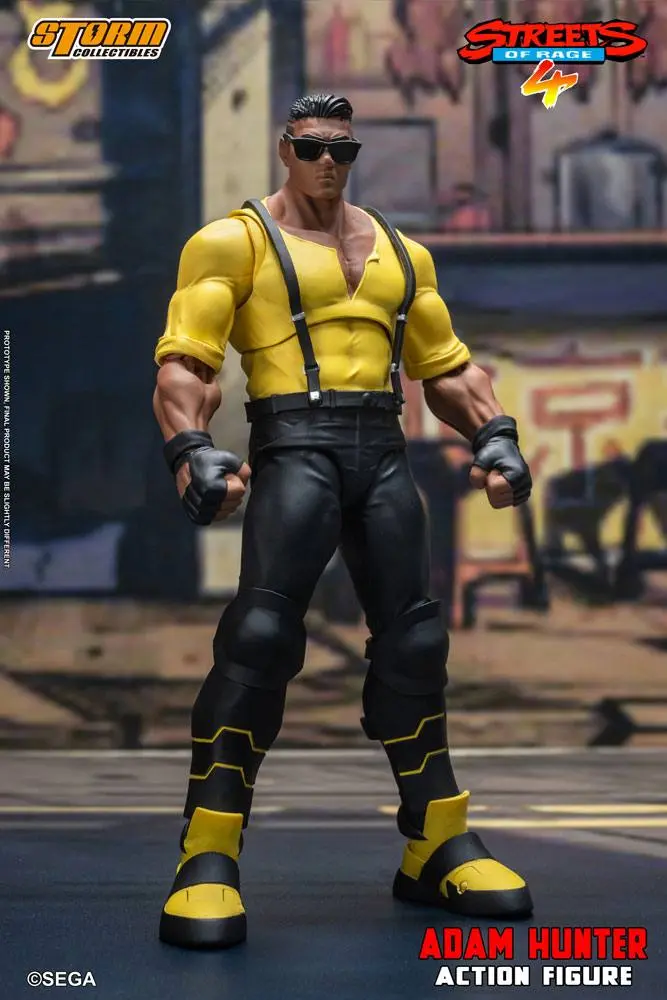 Streets of Rage 4 Actionfigur 1/12 Adam Hunter 18 cm Produktfoto
