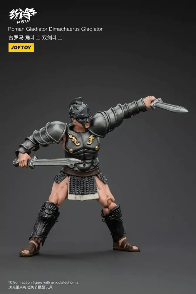 Strife Actionfigur 1/18 Roman Gladiator Dimachaerus Gladiator 11 cm termékfotó