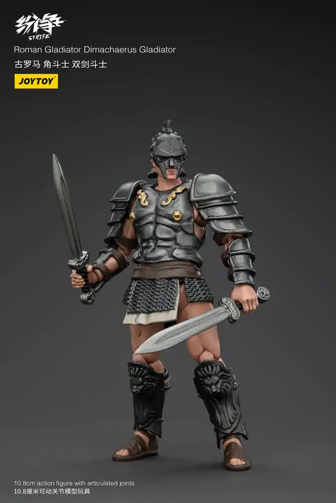 Strife Actionfigur 1/18 Roman Gladiator Dimachaerus Gladiator 11 cm termékfotó