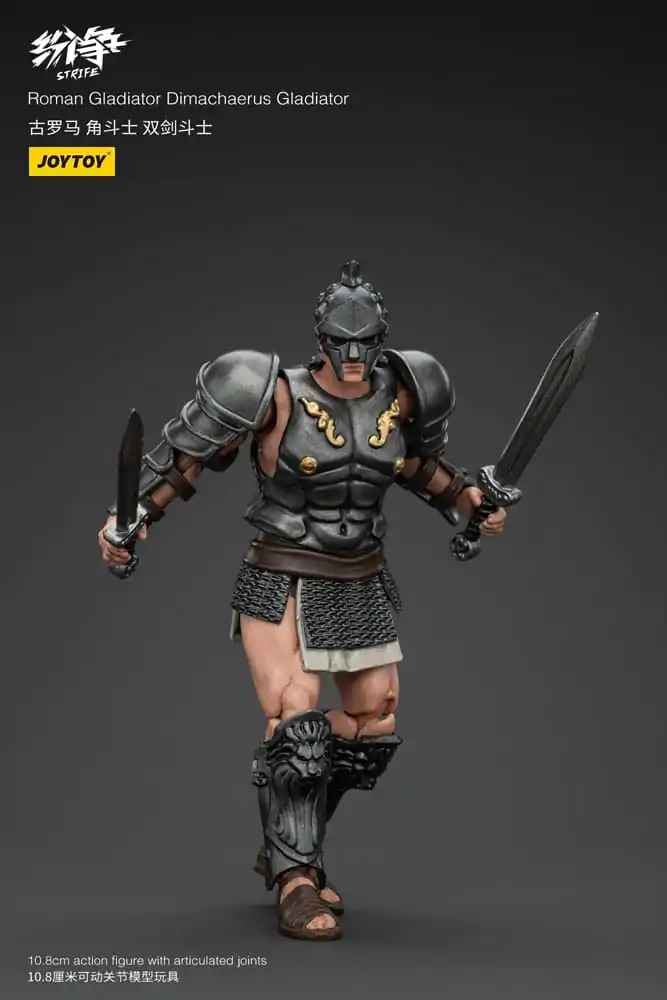 Strife Actionfigur 1/18 Roman Gladiator Dimachaerus Gladiator 11 cm termékfotó