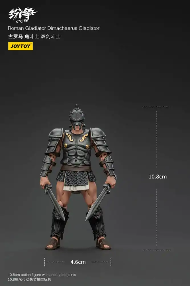 Strife Actionfigur 1/18 Roman Gladiator Dimachaerus Gladiator 11 cm termékfotó