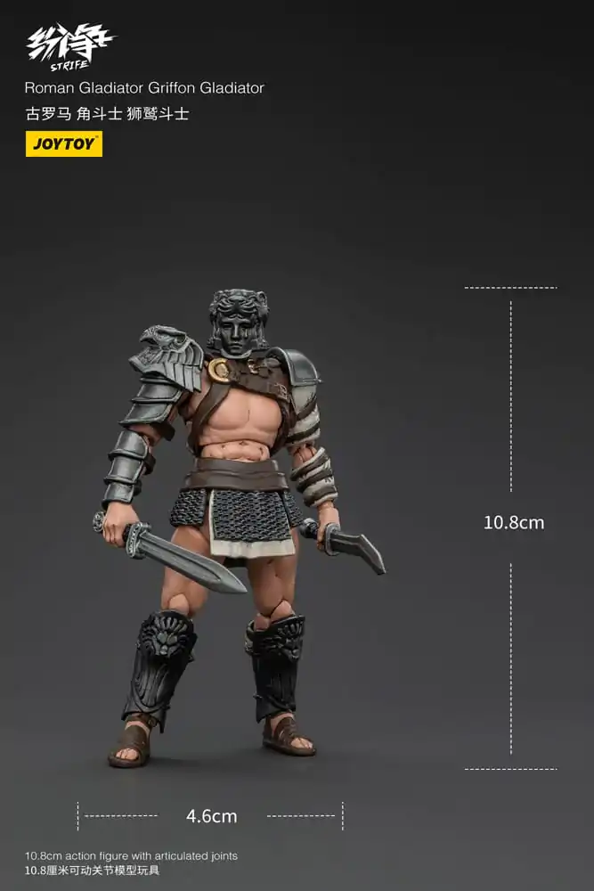 Strife Actionfigur 1/18 Roman Gladiator Griffon Gladiator 11 cm termékfotó