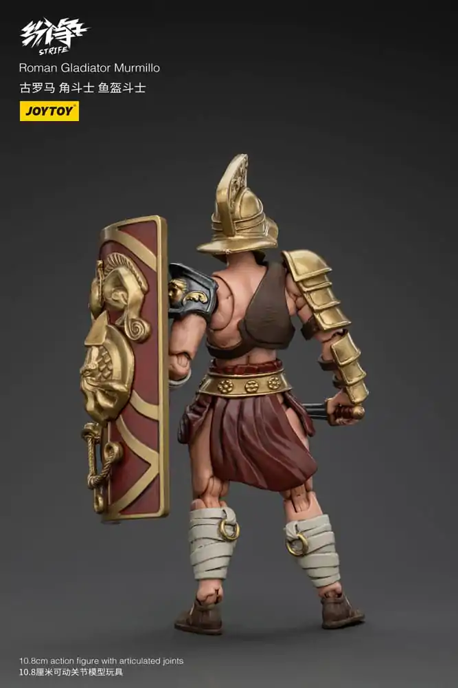 Strife Actionfigur 1/18 Roman Gladiator Murmillo 11 cm Produktfoto