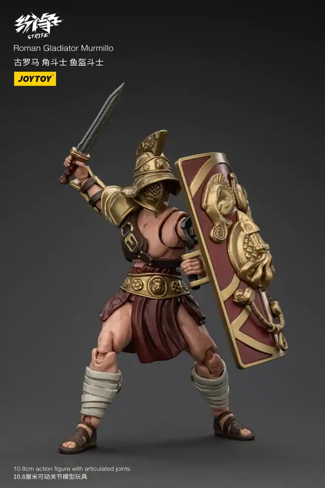 Strife Actionfigur 1/18 Roman Gladiator Murmillo 11 cm termékfotó