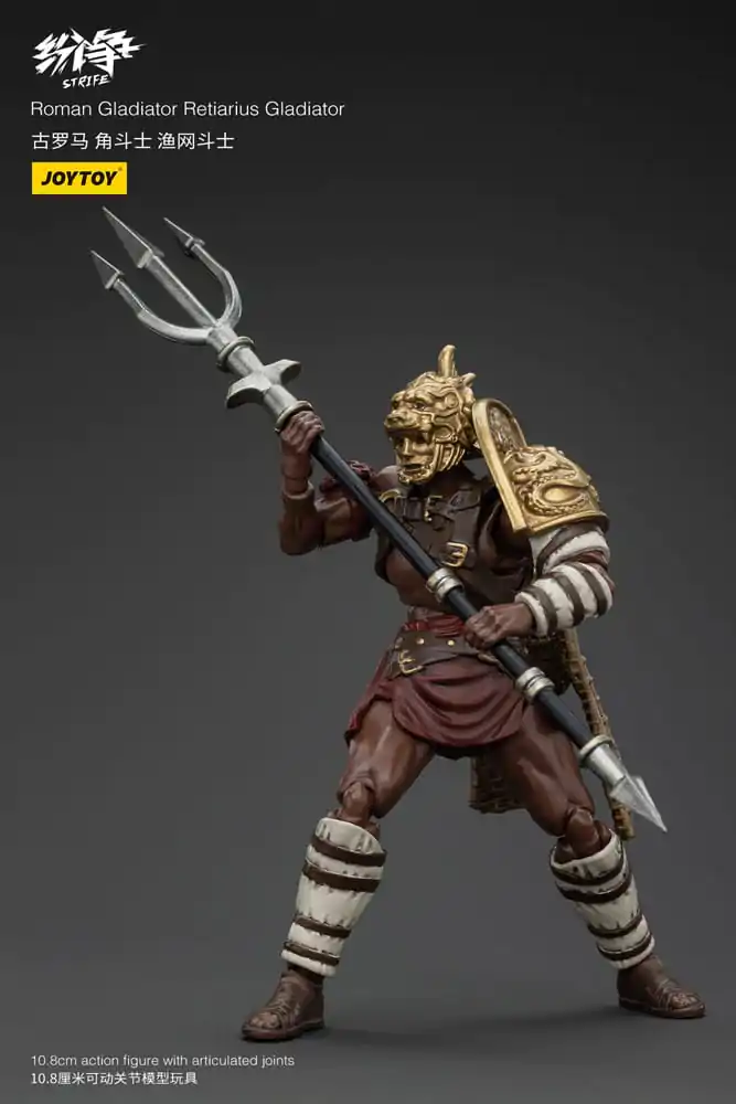 Strife Actionfigur 1/18 Roman Gladiator Retiarius Gladiator 11 cm termékfotó