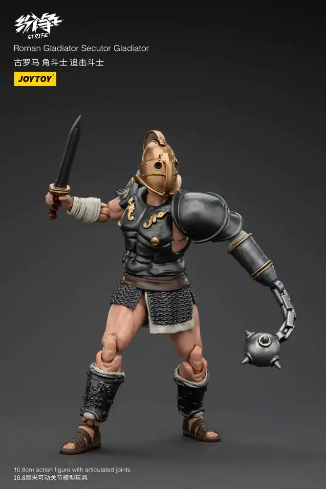 Strife Actionfigur 1/18 Roman Gladiator Secutor Gladiator 11 cm termékfotó