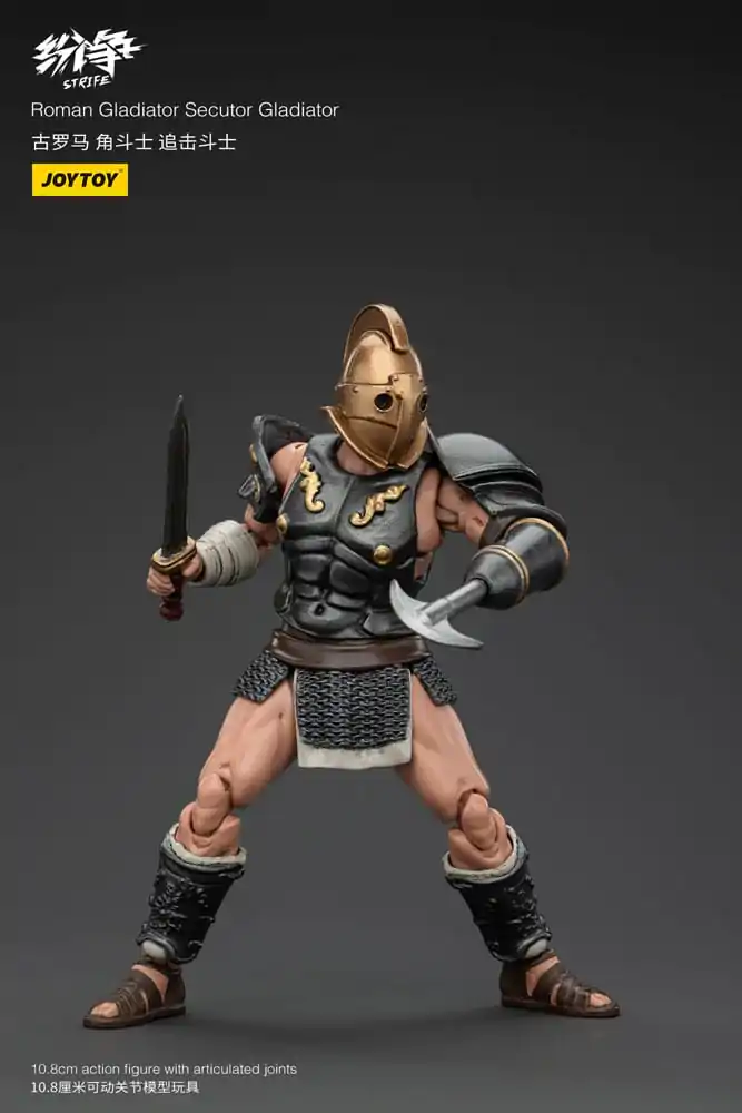 Strife Actionfigur 1/18 Roman Gladiator Secutor Gladiator 11 cm termékfotó