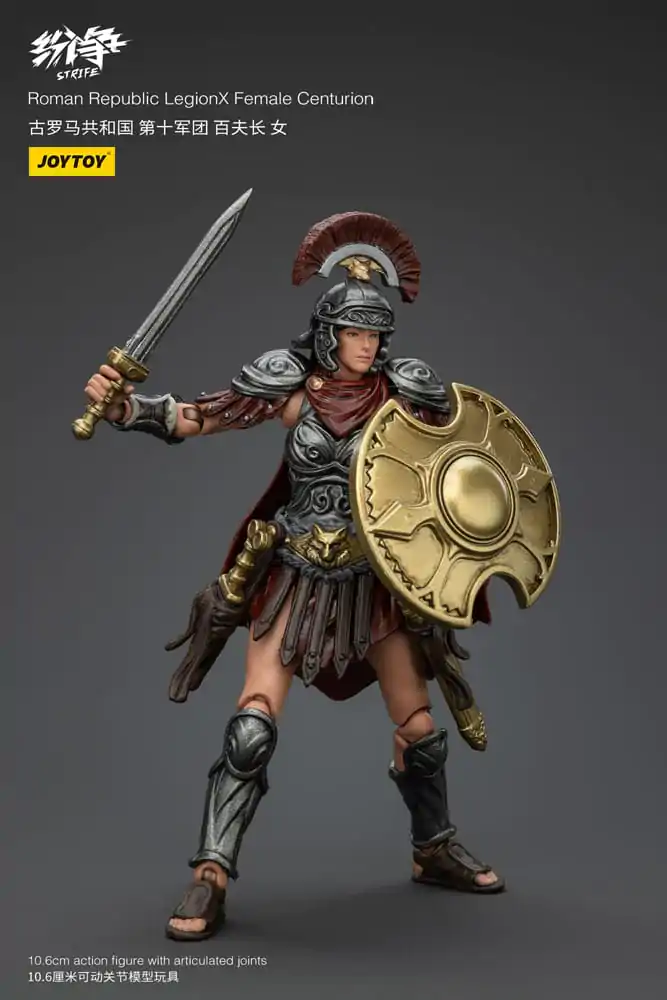 Strife Actionfigur 1/18 Roman Republic LegionX Female Centurion 11 cm Produktfoto