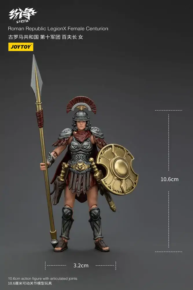 Strife Actionfigur 1/18 Roman Republic LegionX Female Centurion 11 cm Produktfoto