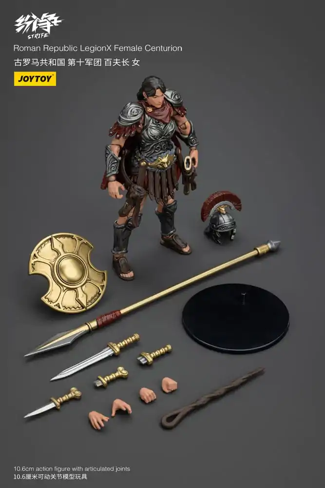 Strife Actionfigur 1/18 Roman Republic LegionX Female Centurion 11 cm Produktfoto