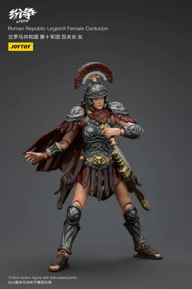 Strife Actionfigur 1/18 Roman Republic LegionX Female Centurion 11 cm Produktfoto