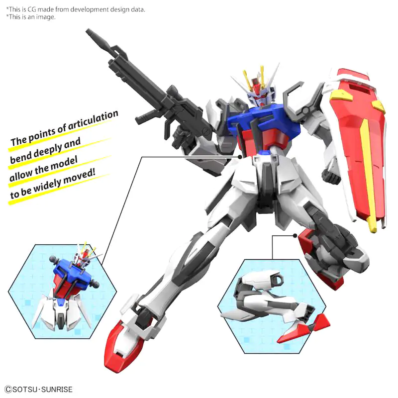 Strike Gundam SEED Strike Gundam Figur Produktfoto