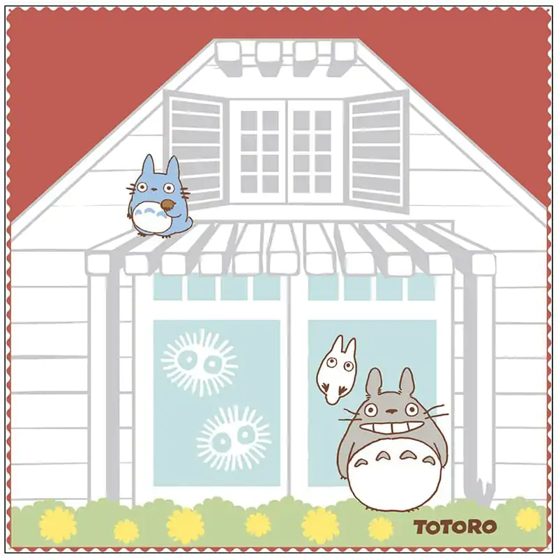 Studio Ghibli Mini-Handtuch Mein Nachbar Totoro Satsuki & Mei's House 25 x 25 cm Produktfoto