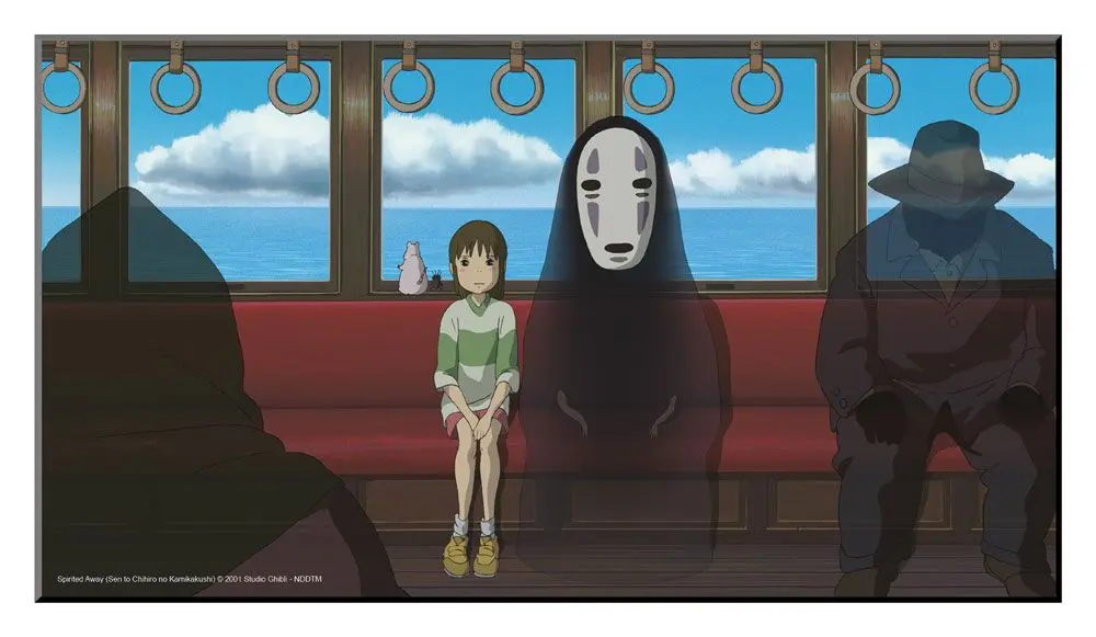 Studio Ghibli Holzdruck Chihiros Reise ins Zauberland 37,5 x 20,5 cm termékfotó