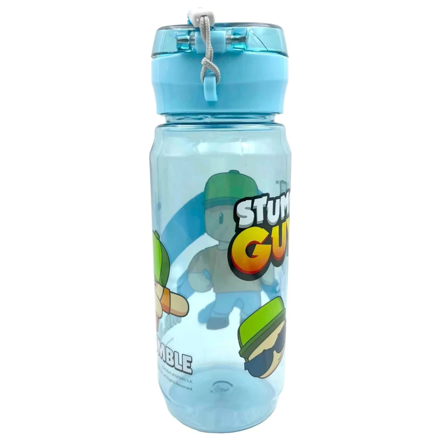 Stumble Guys All Day Plastik Trinkflasche mit Bügel 600 ml Produktfoto