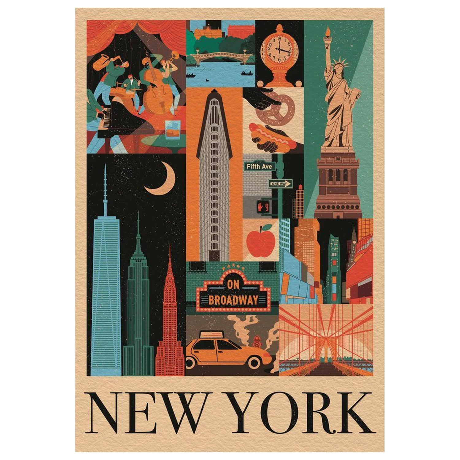 Style In The City New York puzzle 1000 Teile Produktfoto