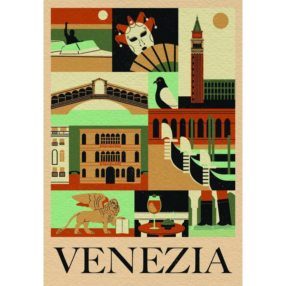 Style in the City Venezia Puzzle 1000St Produktfoto