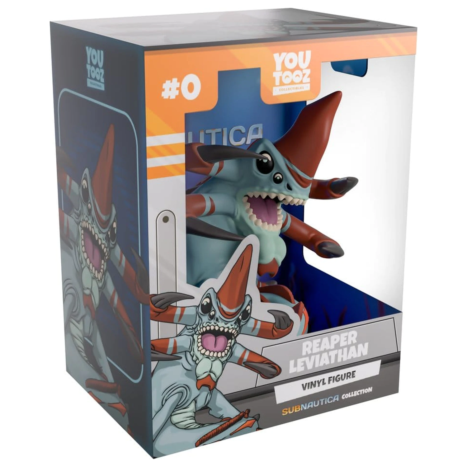Subnautica Vinyl Figur Reaper Leviathan 12 cm Produktfoto