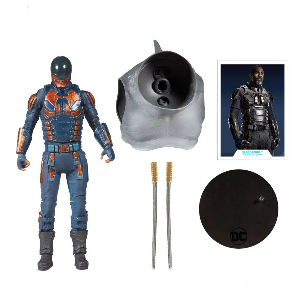 Suicide Squad Build A Actionfigur Bloodsport 18 cm Produktfoto