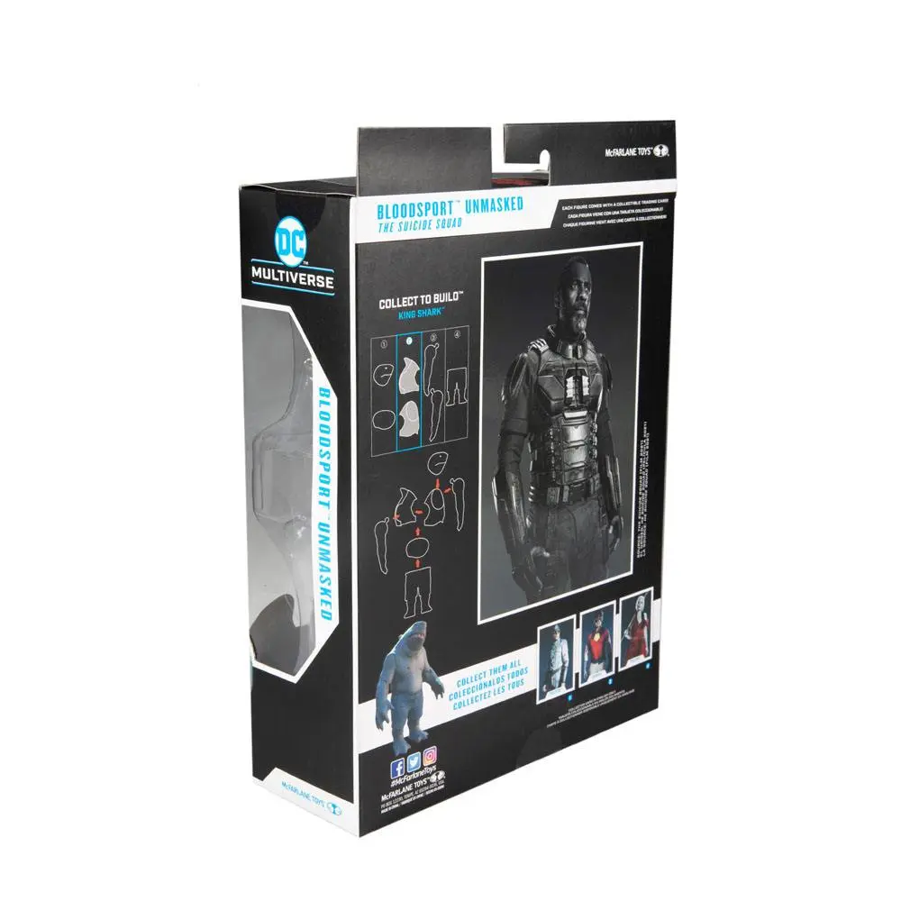 Suicide Squad Build A Actionfigur Bloodsport (Unmasked) 18 cm Produktfoto